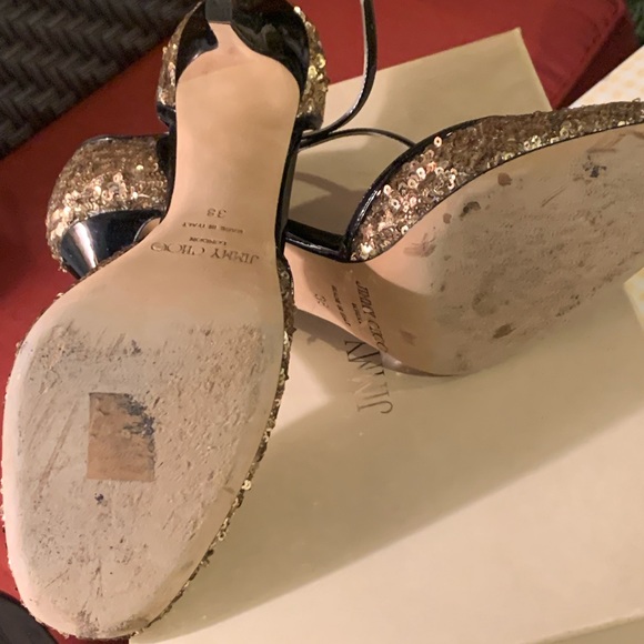 Gold sequins pumps from Jimmy! - Picture 6 of 7